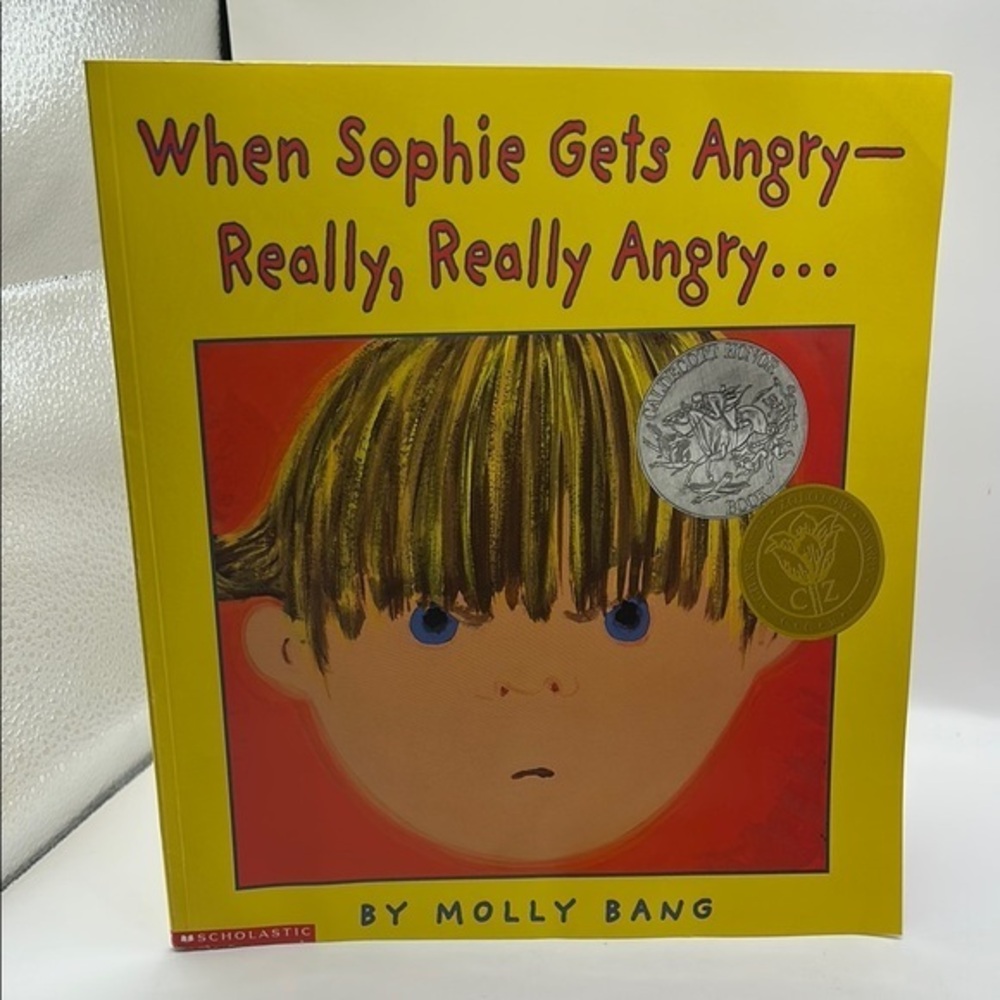 Scholastic Yellow 'When Sophie Gets Angry' Book